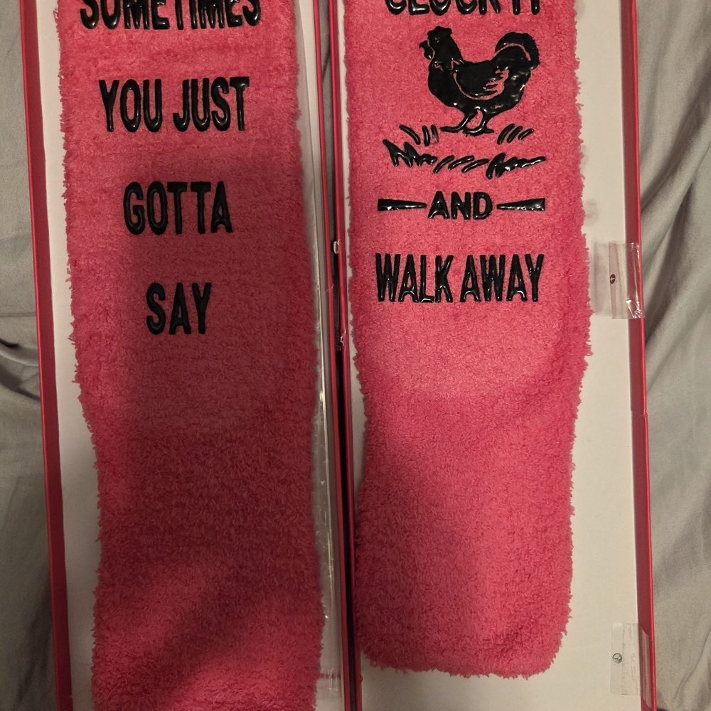 Pink Cozy Socks